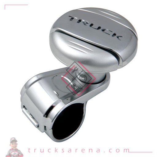 [LAM 8000692985601] Pommeau de volant camion - Chrome style - LAMPA