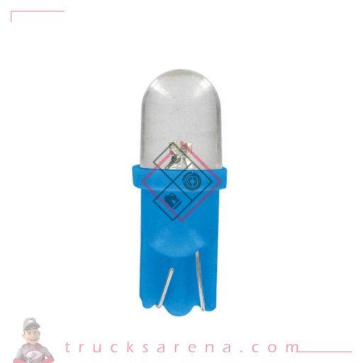 [LAM 8000692983423] 24V Micro ampoule 1 Led - (T10) - W2,1x9,5d - 2 pcs  - D/Blister - Bleu - LAMPA
