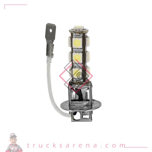 [LAM 8000692982228] 24/28V Hyper-Led 39 - 13 SMD x 3 chips - (H3) - PK22s - 1 pcs  - D/Blister - Blanc - LAMPA