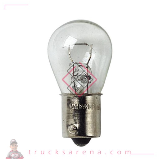 [LAM 8000692982297] 24V Ampoule 1 filament - P21W - 21W - BA15s - 2 pcs  - D/Blister - LAMPA