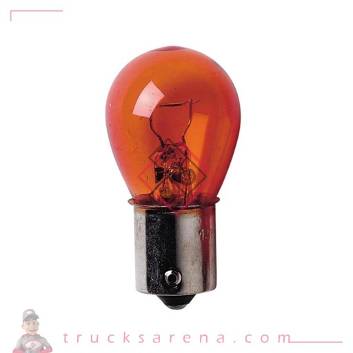 [LAM 8000692982204] 24V Ampoule 1 filament - PY21W - 21W - BAU15s - 10 pcs  - Boîte - Orange - LAMPA