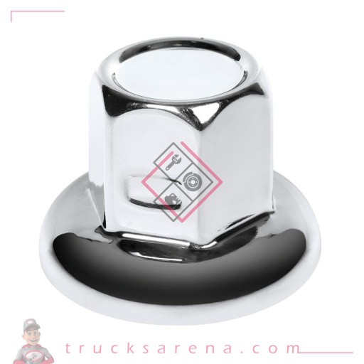 [LAM 8000692980323] Set 40 couvre-boulons en acier inox poli - Ø 33 mm - LAMPA