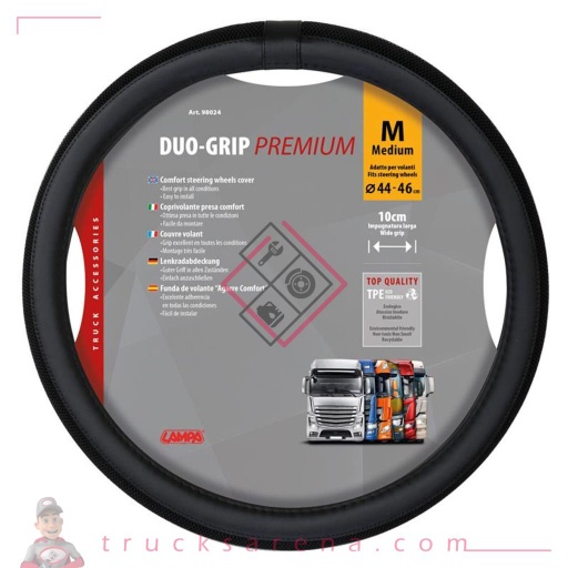 [LAM 8000692980248] Duo-Grip, couvre-volant en Skeentex - M - Ø 44/46 cm - LAMPA