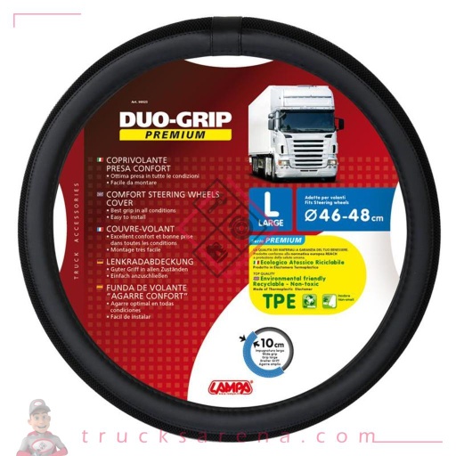 [LAM 8000692980255] Duo-Grip, couvre-volant en Skeentex - L - Ø 46/48 cm - LAMPA