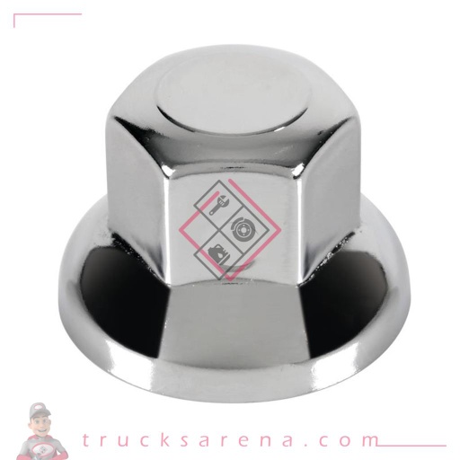 [LAM 8000692979730] Set 40 couvre-boulons en acier inox poli - Ø 33 mm - LAMPA