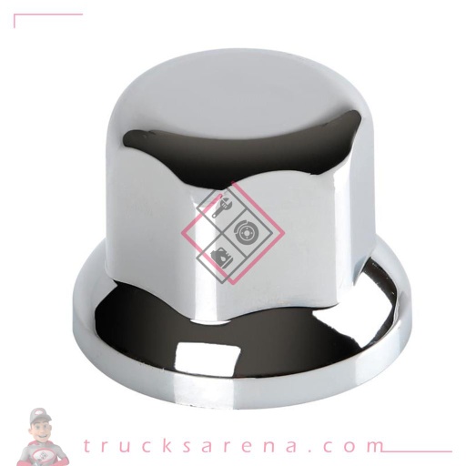 [LAM 8000692976548] Jeu de 10 cache-boulons chromés en ABS - Ø 32 mm - LAMPA