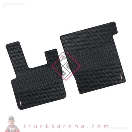 [LAM 8000692973202] Tapis de sol camion sur mesure en caoutchouc écologique - compatible pour  Daf 95XF (01/97>09/03) -  Daf CF65 (01/01>12/14) -  Daf CF75 (01/01>12/14) -  Daf CF85 (04/06>12/14) -  Daf XF 105 (02/04>12/14) -  Daf XF 95 (11/01>12/07) - LAMPA
