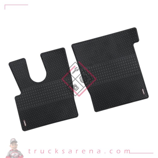 [LAM 8000692973219] Tapis de sol camion sur mesure en caoutchouc écologique - compatible pour  Daf XF 106 (10/12>05/21) - LAMPA