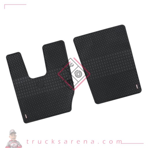 [LAM 8000692973288] Tapis de sol camion sur mesure en caoutchouc écologique - compatible pour  Iveco S-Way (10/19>) - LAMPA