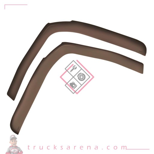 [LAM 8000692969328] Set de déflecteurs en polycarbonate - compatible pour Volvo FH Serie 4 (09/12>12/20)  - Volvo FM (03/13>10/21)  - Volvo FH Serie 4 (01/21>) - LAMPA