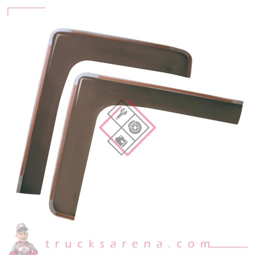 [LAM 8000692968987] Set de déflecteurs en polycarbonate - compatible pour Iveco Eurocargo (10/91>)  - Iveco Eurostar (04/92>09/04)  - Iveco Eurotech (04/92>09/04)  - Iveco Stralis (08/02>12/12)  - Iveco Stralis (07/12>12/19)  - Iveco Stralis Hi-Way (07/12>08/16)  - Iveco Stralis XP (09/16>12/19)  - Iveco Trakker (09/04>) - LAMPA