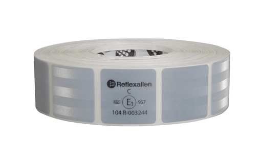 [LAM 8434669138002] Value, ruban de signalisation pour surfaces bâchées - 50 m - Blanc - LAMPA
