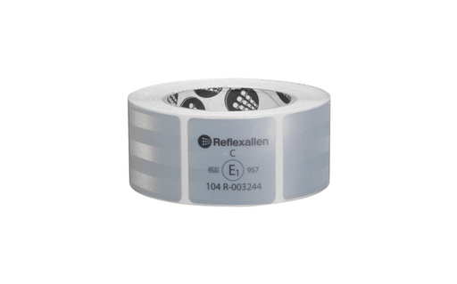 [LAM 8057689027509] Value, ruban de signalisation pour surfaces bâchées - 12,5 m - Blanc - LAMPA