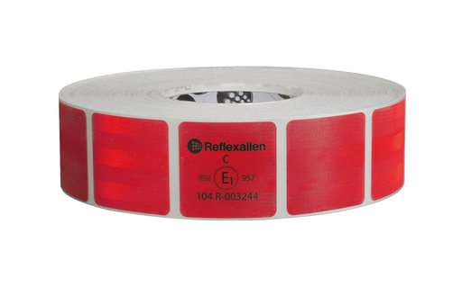 [LAM 8434669137999] Value, ruban de signalisation pour surfaces bâchées - 50 m - Rouge - LAMPA