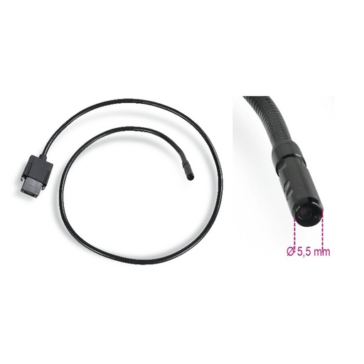 [BET 009610517] Sonde de 90 cm avec chambre avant et latérale de 5,5 mm pour vidéoscope 961D DC5,5 - BETA TOOLS