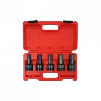 [EUR 953MA521] Douilles femelles, torx à choc 3/4" longues, en coffret - EUROGESTE