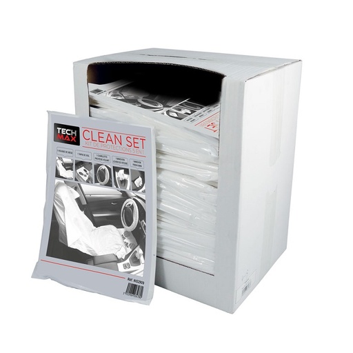 [TEC NIS2912] Disposable interior protection kit CLEAN SET, box of 100 - TECHMAX