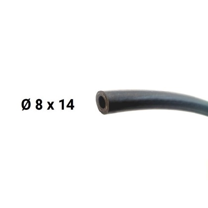 [AVI 930530814] Rubber fuel line D8 x 14, by decimeter - AVIA