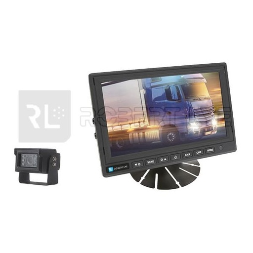 [ROB 998700] Rearview kit 7-inch screen, IP69K camera - ROBERT LYE