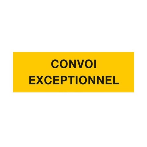 [ROB 373139] Panneau pliable CONVOI EXCEPTIONNEL classe 2, 1200 x 400 - ROBERT LYE