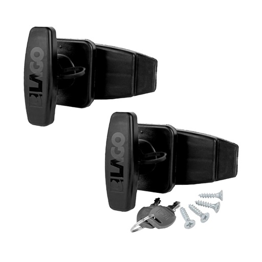 [RES A000093] Set of 2 closures with plastic handles - RESMA