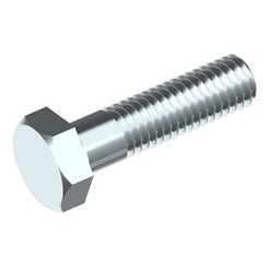 Din 931 8.8 HEX screws zinged steel - FORCH