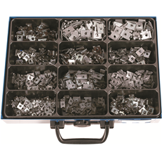 [FOR 9000 2290] Assortiment d'écrous à pince pour vis à tôle, zingué - FORCH