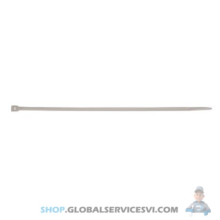 Rilsan plastic necklace white - FORCH