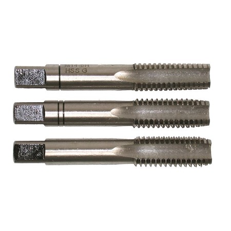 Assortment 3 hand taps DIN 352 HSS - FORCH