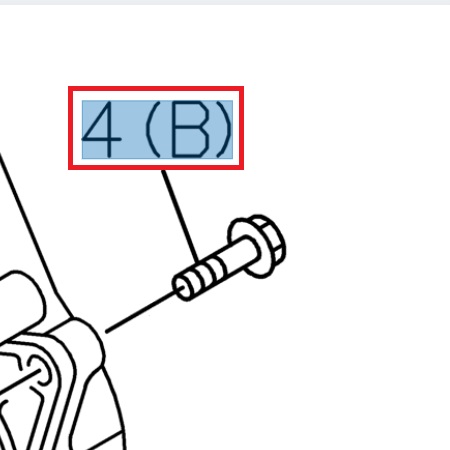 [ISU 0281510400] Hexagonal screw M10 x 40 - ISUZU PARTS