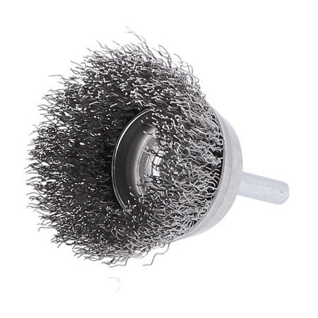 Brosse boisseau à tige acier ondulé - FORCH