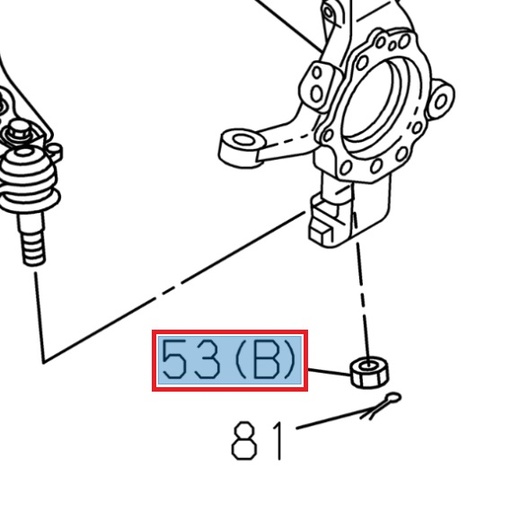 [ISU 0911105180] Nut M18 - ISUZU PARTS
