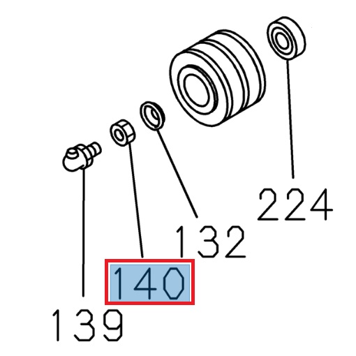 [ISU 0911115180] Écrou M18 - ISUZU PARTS
