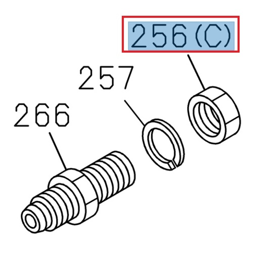 [ISU 0911115220] Nut M22 - ISUZU PARTS