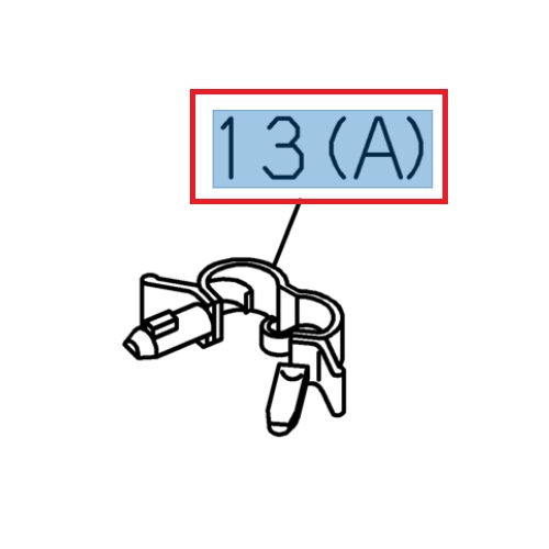 [ISU 1097092900] Collier de fixation, diamètre 13 à 18 - ISUZU PARTS