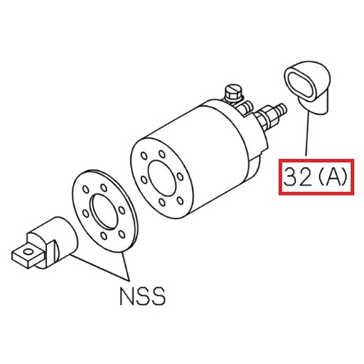 [ISU 5811290690] Contact rubber - ISUZU PARTS