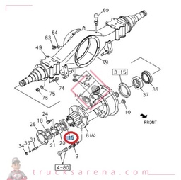 [ISU 5876101390] Roulement - ISUZU PARTS