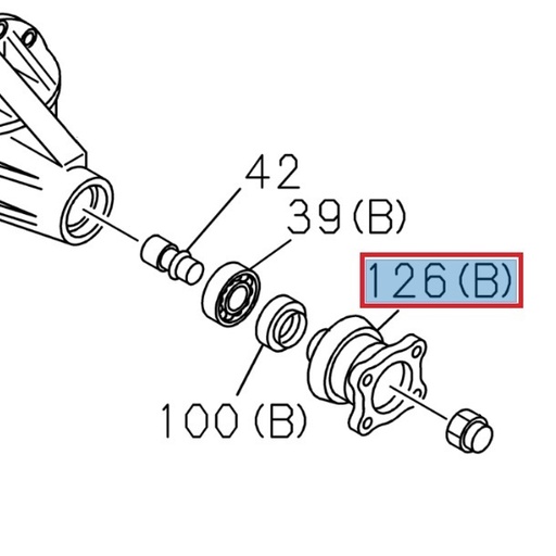 [ISU 8970752163] Coupling for drive pinion - ISUZU PARTS