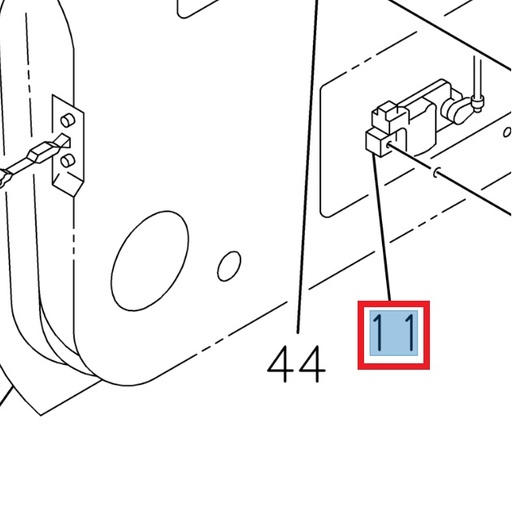 [ISU 8971283221] Front door lock actuator - ISUZU PARTS