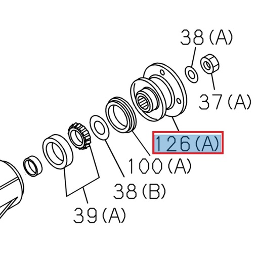 [ISU 8971828100] Coupling for drive pinion - ISUZU PARTS