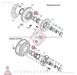 [ISU 8972345130] Cale - ISUZU PARTS