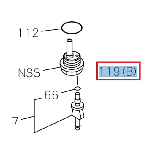 [ISU 8976034560] Bouchon de vidange, filtre à carburant - ISUZU PARTS