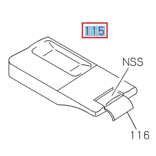 [ISU 8978689190] Assise de siège passager - ISUZU PARTS