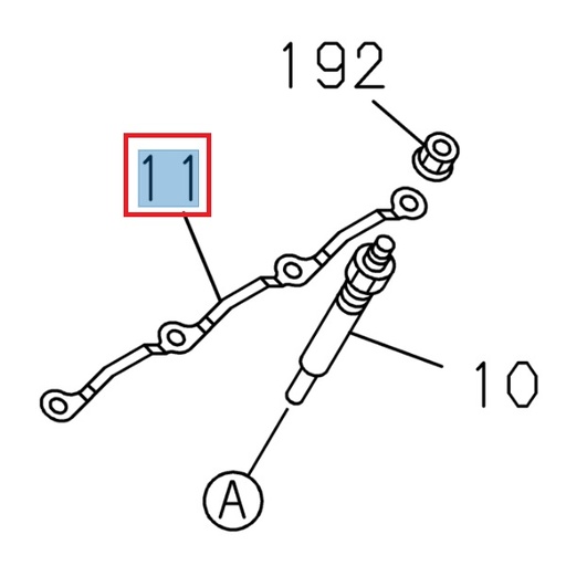 [ISU 8980143350] Spark plug connector - ISUZU PARTS