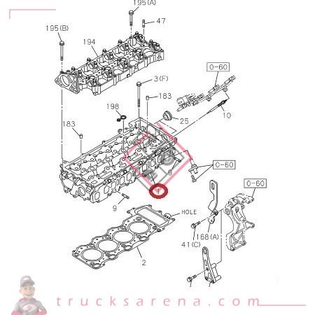 [ISU 8982703782] Culasse - ISUZU PARTS