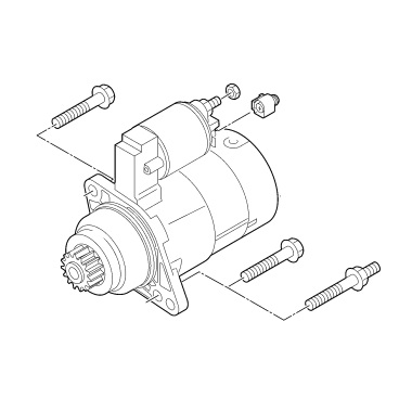 [MAN 65.26201-9003] Starter TGE - MAN