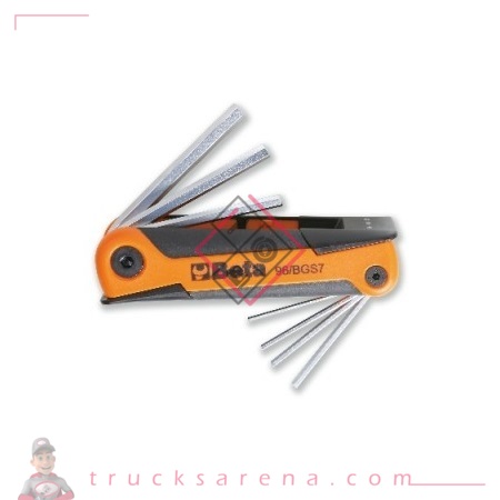 [BET 000960367] Jeu de 7 clés mâles 6 pans 96/BGS7 - BETA TOOLS