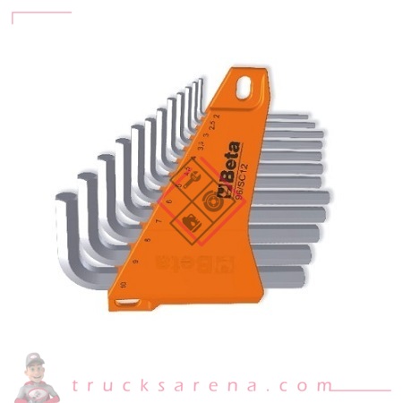 [BET 000960395] Jeu de 12 clés mâles 6 pans 96SC12 - BETA TOOLS