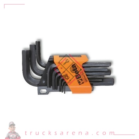[BET 000960644] Jeu de 9 clés mâles 6 pans 96N/SC9 - BETA TOOLS