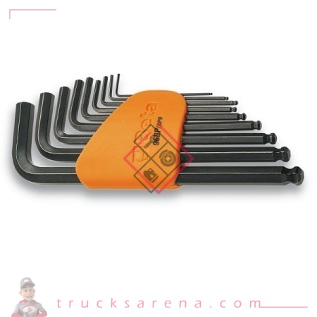 [BET 000960974] Jeu de 9 clés mâles sphérique 96BP/SC9 - BETA TOOLS